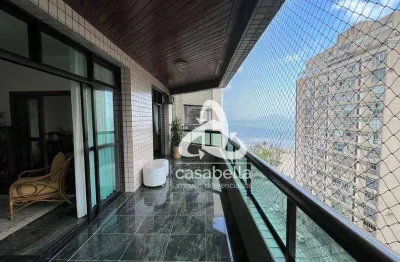 Apartamento com 4 dormitórios à venda, 291 m² por r$ 2.660.000,00 - embaré - santos/sp