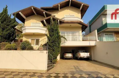 Sobrado com 5 dormitórios à venda, 400 m² por r$ 2.400.000,00 - caputera - arujá/sp