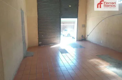 Salão para alugar, 30 m² por r$ 1.375,02/mês - jardim nova taboão - guarulhos/sp