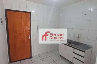 Studio com 1 dormitório para alugar, 35 m² por r$ 1.300,00/mês - jardim santa mena - guarulhos/sp