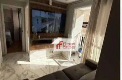Apartamento com 2 dormitórios à venda, 43 m² por r$ 440.000,00 - itapegica - guarulhos/sp