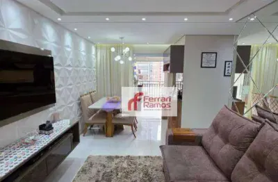 Apartamento com 2 dormitórios à venda, 82 m² por r$ 980.000,00 - picanco - guarulhos/sp