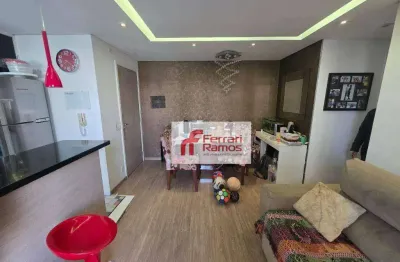 Apartamento com 2 dormitórios para alugar, 55 m² por r$ 3.320,00/mês - vila augusta - guarulhos/sp