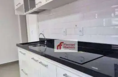 Studio com 1 dormitório para alugar, 41 m² por r$ 2.190,00/mês - vila augusta - guarulhos/sp