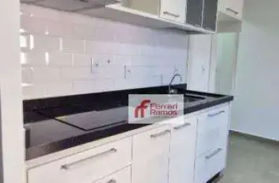 Studio com 1 dormitório para alugar, 28 m² por r$ 1.980,00/mês - vila augusta - guarulhos/sp