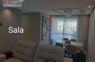 Apartamento com 3 dormitórios à venda, 83 m² por r$ 745.000,00 - jardim flor da montanha - guarulhos/sp