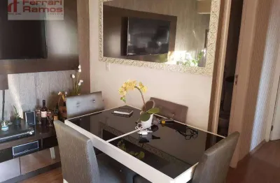 Apartamento com 2 dormitórios à venda, 53 m² por r$ 366.000,00 - ponte grande - guarulhos/sp