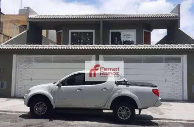 Sobrado com 3 dormitórios à venda, 160 m² por r$ 1.100.000,00 - jardim vila galvão - guarulhos/sp