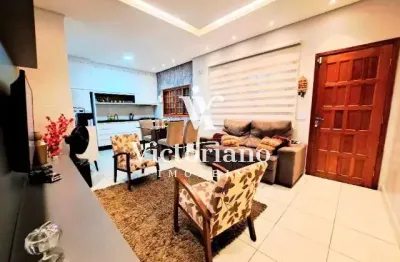 Casa térrea villa branca 3 dorm. 1 suíte - toda mobiliada - estuda permuta