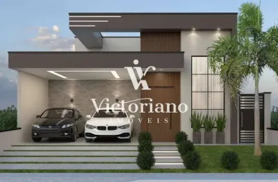 Casa na planta 170m² 3 dorm. 1 suíte c/piscina – cond. reserva do vale