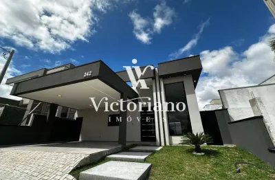 Casa térrea nova nunca habitada - 153m² 3 dorm. 2 suítes - reserva rudá
