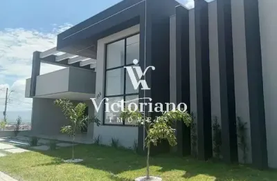 Casa térrea nunca habitada 207m² com piscina 3 dorm. – cond. santa mônica