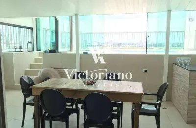 Cobertura duplex c/piscina privativa 240m² 3 dorm. 1 suíte - jd. aquarius