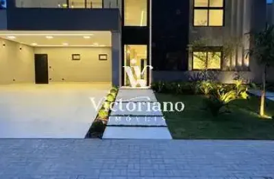 Mansão 402m² 4 suítes com piscina – cond. jardim do golfe ii - urbanova