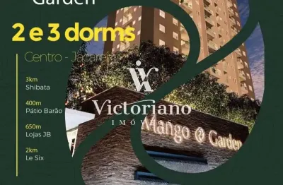 Lançamento! mango garden – centro - jacareí/sp – apto 2 e 3 dorm. em obras