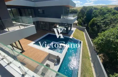 Sobrado alto padrão 630m² 5 suítes - reserva do paratehy norte - urbanova