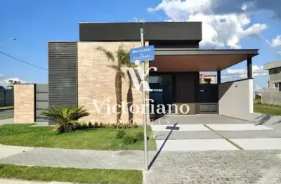 Casa térrea nova de esquina e desocupada -  160m² - cond. vereda dos campos
