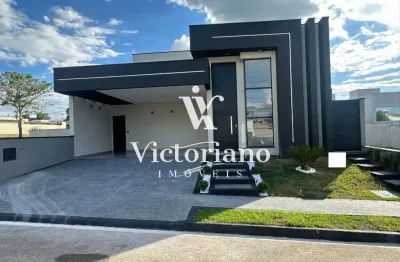 Casa térrea nova com piscina 150m², desocupada – cond. terras do vale