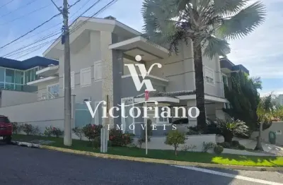 Sobrado de esquina 400m² 4 dorm. c/piscina - cond. quintas do villa branca