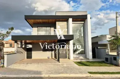 Sobrado alto padrão 257m² 4 suítes - cond. reserva rudá, lot. floresta, sjc