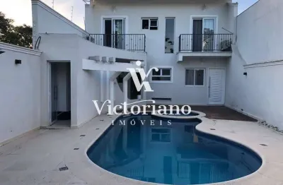 Sobrado edícula com piscina villa branca, fino acabamento! aceita permuta
