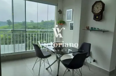 Apto desocupado -  vista lago - 62m² 2 dorm. floradas arboville jacareí–sp