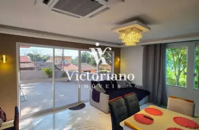 Sobrado de esquina 260m² 3 dorm. 1 suíte, fino acabamento – jd. limoeiro