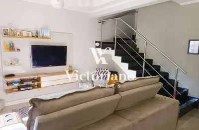 Sobrado 106m² 2 suítes – cond. santa bárbara – jd. califórnia – jacareí