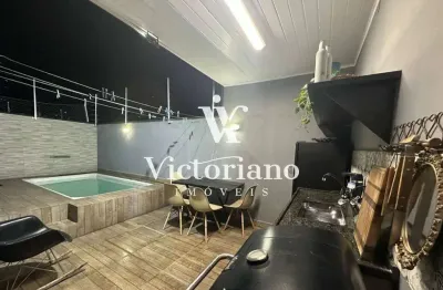 Casa térrea com piscina 175m² 3 dorm 1 suíte – villa branca–jacareí/sp