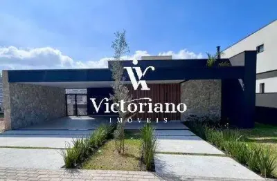 Casa invertida - nova alto padrão - cond. mônaco, 302m² - 3 suítes