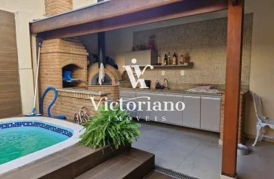 Sobrado cond. residence club - 3 dorm 1 suíte com piscina - villa branca