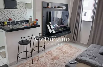 Cond. jeribá, villa branca - jacareí-sp, 45m², 2 dormitórios