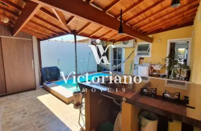 Casa térrea com piscina no cond. casabella - localizada no jd. marcondes