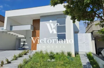 Casa térrea 149m² nova de esquina no condomínio terras do vale - caçapava