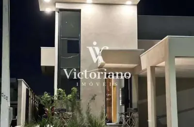 Casa nova 3 dorm. 250m² cond. vereda dos campos - são josé dos campos - sp