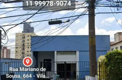 Galpão/depósito para venda possui 700m2, no tatuapé. terreno 10 x 50, estudo permuta.