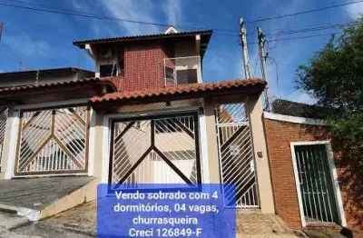 Sobrado/aluga 306m2 com 3 quartos, churrasqueira, em vila rosália - guarulhos - sp. espaço para deck
