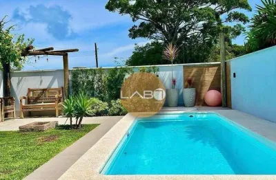 Casa moderna com 3 suítes, piscina e espaço gourmet no jardim nova cachoeira – florianópolis