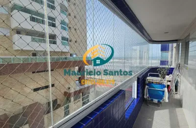 Apartamento em mongaguá, bairro jardim marina, 2 dormitórios sendo 1 suíte, sacada com vista mar, residencial com lazer, piscinas na cobertura