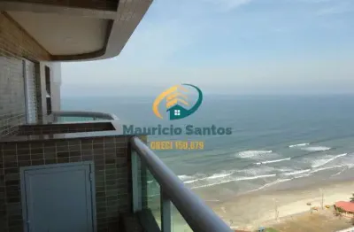 Apartamento em mongaguá, bairro vera cruz, 2 dormitórios sendo 1 suíte, terraço gourmet com vista para o mar, 2 vagas garagem, residencial frente ao mar e com lazer completo de alto padrão