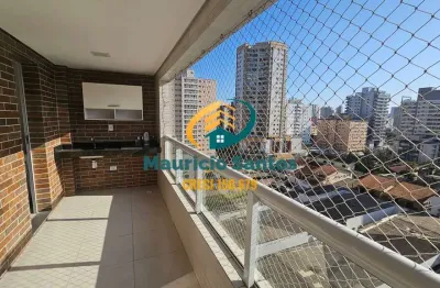 Apartamento para locação em praia grande, bairro canto do forte, semi mobiliado,  2 dormitórios sendo 1 suíte, residencial com lazer completo e com excelente localização!