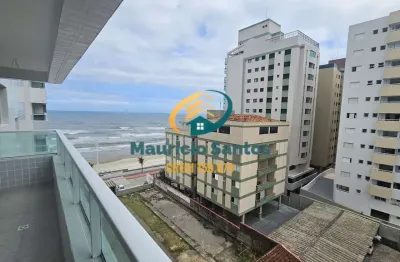 Apartamento em mongaguá, centro da cidade, entrega para fevereiro 2025, vista para o mar, 2 dormitórios sendo 1 suíte, sacada gourmet com vista para o mar, lazer com piscinas.