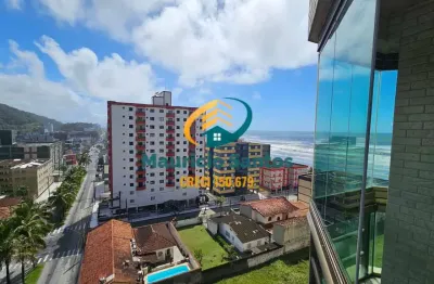 Apartamento em mongaguá, bairro jardim marina, 3 dormitórios sendo 1 suíte, sacada com churrasqueira, residencial com lazer completo, piscinas aquecidas.