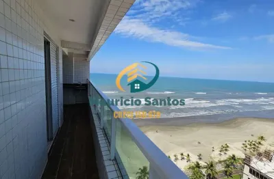 Apartamento em praia grande, bairro balneário flórida, 2 dormitórios sendo 1 suíte, sacada com vista para o mar, lazer completo, piscinas frente ao mar, financiamento direto!!!