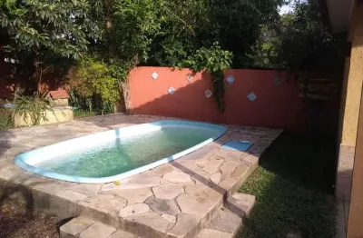Casa com piscina 2 dormitórios para locação no bairro belém velho, porto alegre,