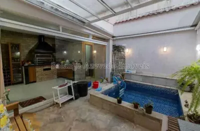 Casa em condomínio fechado com 2 quartos à venda na rua uruguai, tijuca, rio de janeiro, 153 m2 por r$ 1.050.000