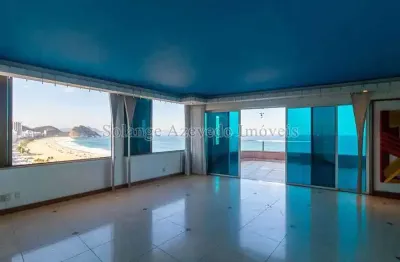 Cobertura com 4 quartos à venda na avenida atlântica, copacabana, rio de janeiro, 425 m2 por r$ 13.175.000