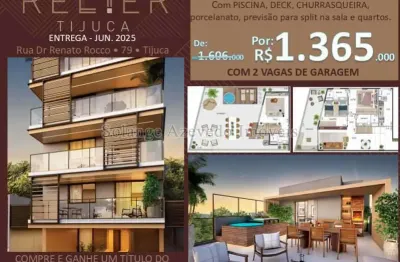 Cobertura com 2 quartos à venda na rua doutor renato rocco, tijuca, rio de janeiro, 165 m2 por r$ 1.373.828