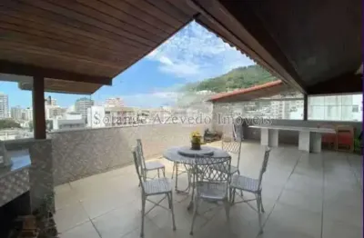 Cobertura com 4 quartos à venda na rua silva guimarães, tijuca, rio de janeiro, 199 m2 por r$ 990.000