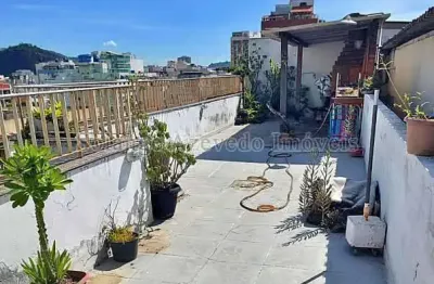 Cobertura com 3 quartos à venda na rua barão de itapagipe, tijuca, rio de janeiro, 160 m2 por r$ 600.000